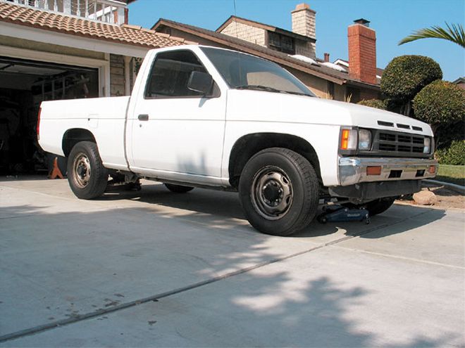 1990 Nissan Hardbody before