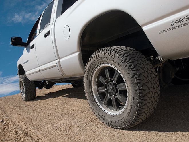 dodge Ram 4x4 Nitto Tire rear Left Tire