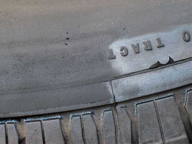 Grinding for a Smooth Tire Sidewall - The Sweet Smell of Rubber