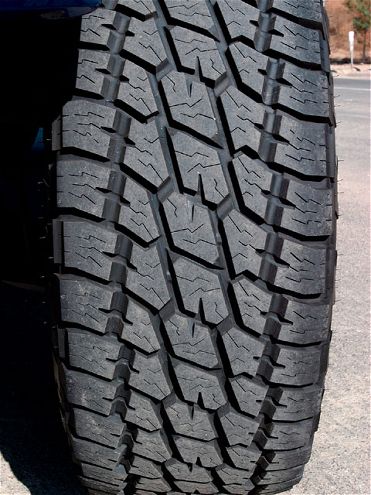 nitto Terra Grappler tread Pattern