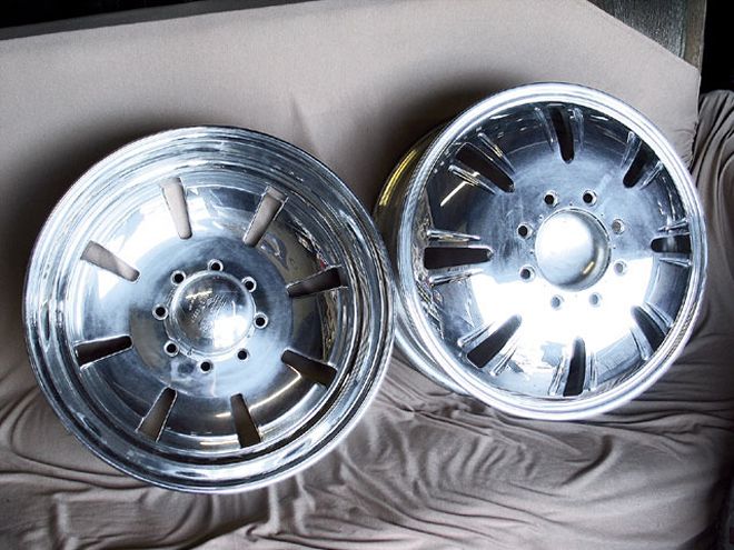 car Tires On A 1 Ton Pickup custom Rims