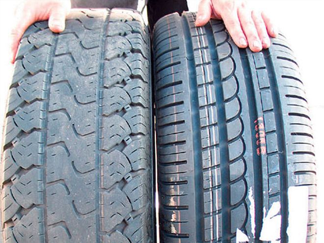 Car Tires On A 1-Ton 1996 Chevy Dually - Skinnies For A Fat One