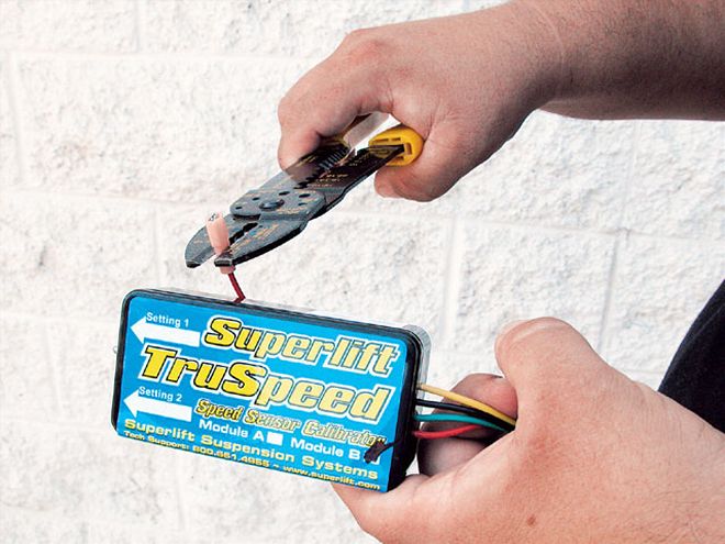 Truspeed Speedometer Recalibrator - Chevy Duramax - Dead On