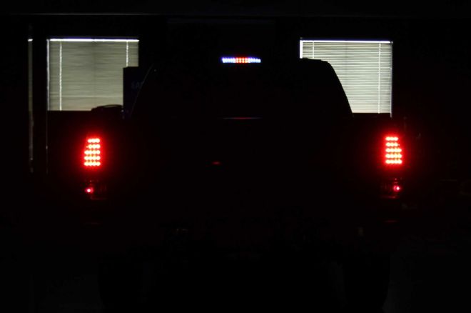 2005 Chevrolet Silverado 1500 Anzo LED Brake Lamps Night