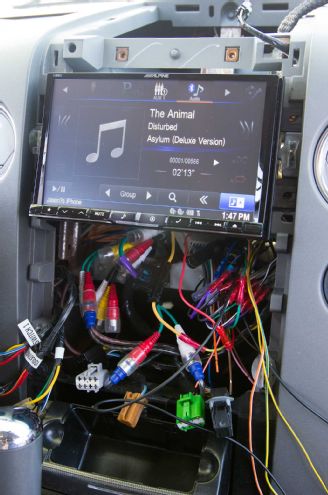 2007 Ford F150 Alpine X008u Navigation Head Unit Install