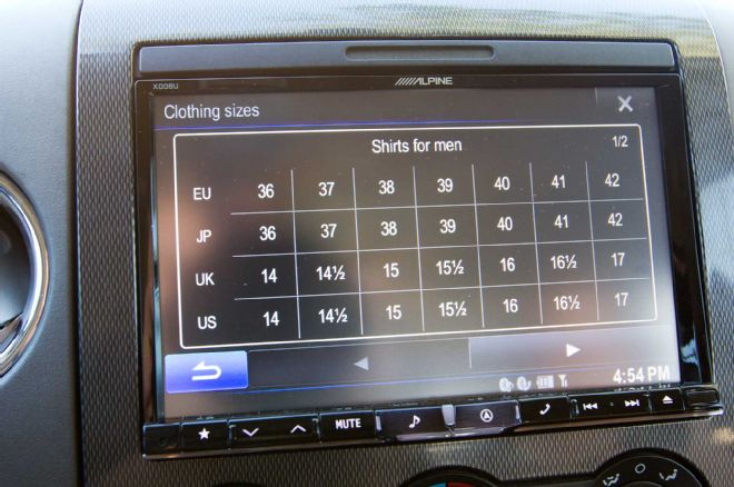 2007 Ford F150 Alpine X008u Navigation Head Unit Install Conversion Chart