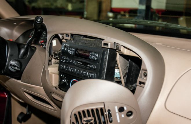 1997 Ford F 150 Dash Bezel Moved