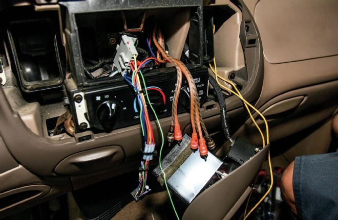 1997 Ford F 150 Wires Routed To Pioneer Head Unit