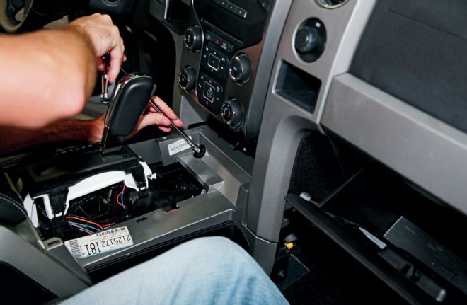 Center Console Cover Removal