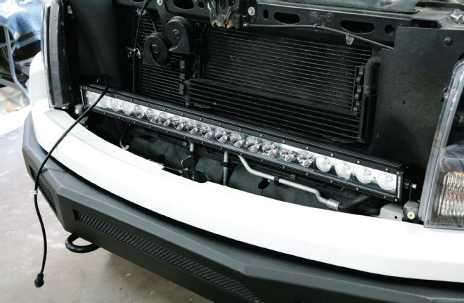2013 Ford F 150 Raptor LED Lighbars Install 04