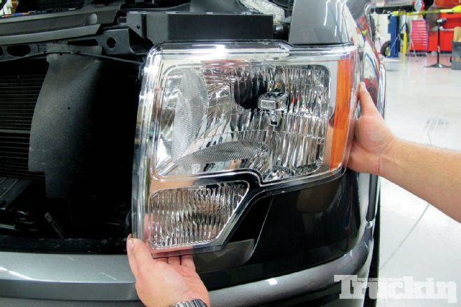 2013 Ford F 150 Removing The Factory Headlights