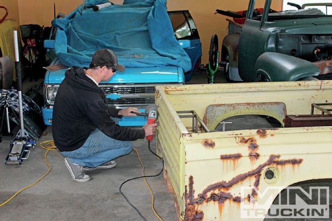 Chevy LUV Bed and Interior Bench Seat Replacement - Junkyard Jewel