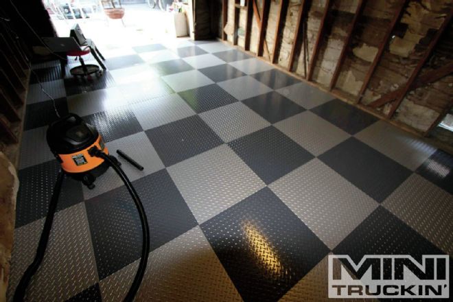 G Floor Installed In Garage