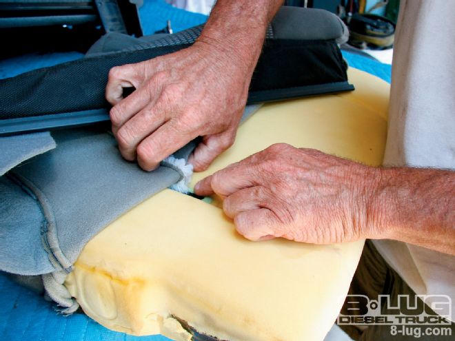 Leather Seat Covers in a 2006 Dodge Ram 2500 - The Big Cover-Up