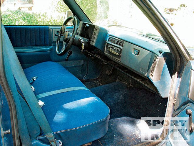 1989 Chevy S10 Interior interior