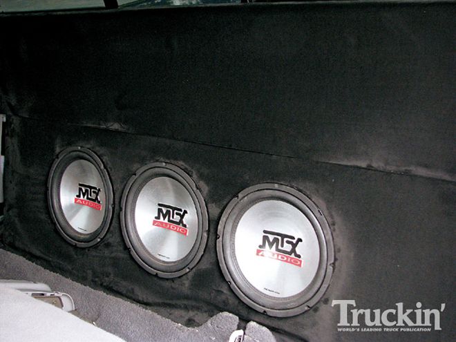 mtx Audio Subwoofer Swap before