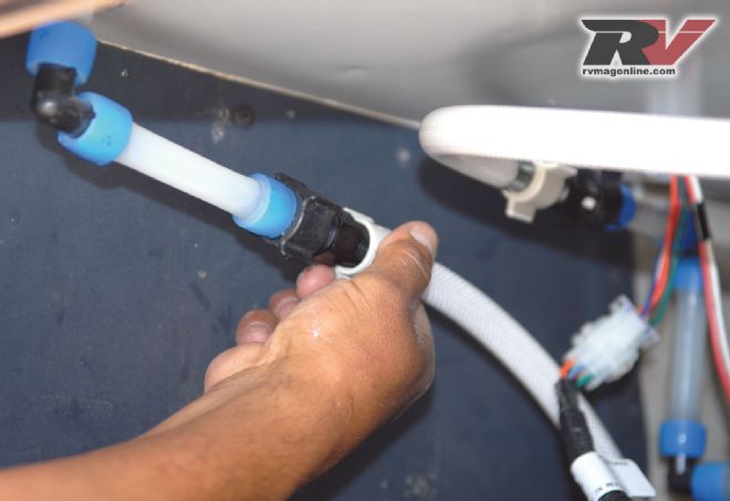 Shurflo RV Water Pump Install - Under Pressure