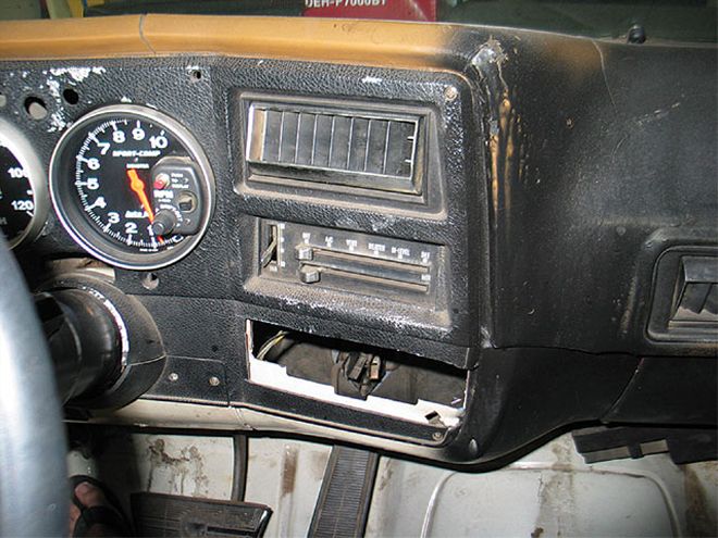 1973 Chevy Truck old Dash