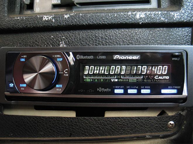 Bluetooth Pioneer Head Unit In A 1973 Chevy Truck - Hands-Free Classic