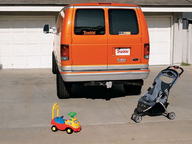 ford E350 rear Angle