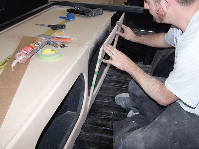 Building A Truck Bed Sub Enclosure - Sound Protection