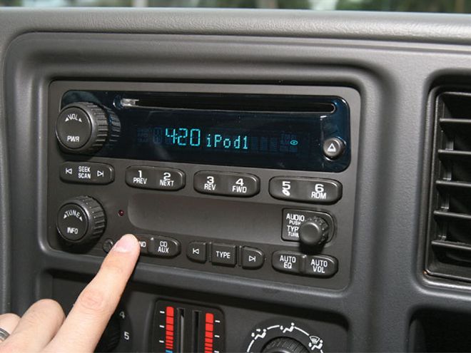 2007 Chevy Silverado stereo