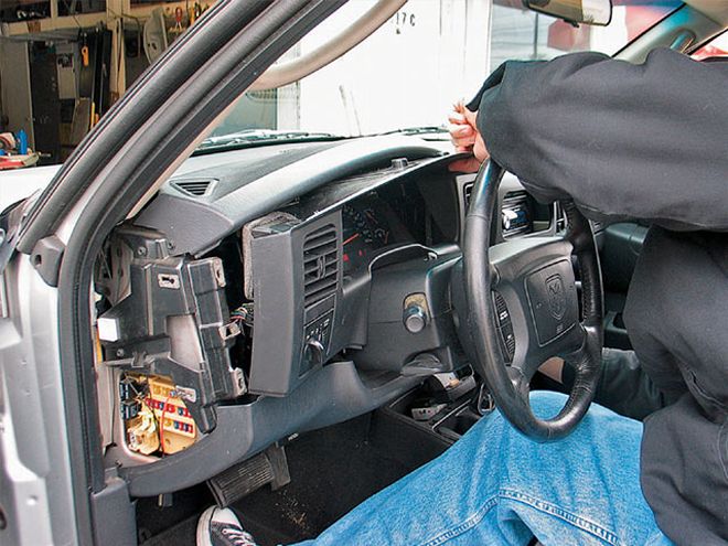 2001 Dodge Dakota - Stainless Steel Gauge Face - Something Worth Staring At