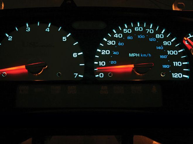2001 Dodge Dakota - Stainless Steel Gauge Face - Something Worth Staring At