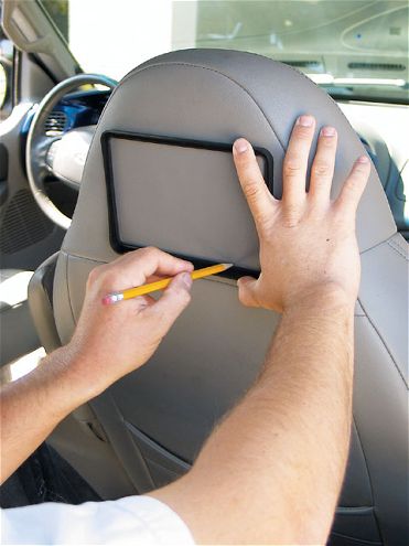 Headrest Monitor Install - Easy As A Snap