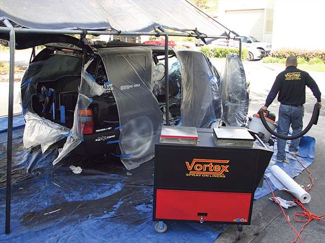 2002 Chevrolet Tahoe vortex Sprayliners