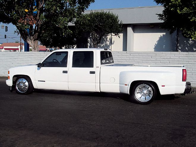 1996 Chevy 3500 Crew Cab side View
