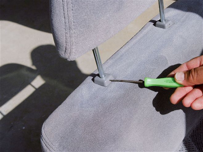 1997 Chevy Tahoe Auto Interior Restoration - Time-Worn Fabric