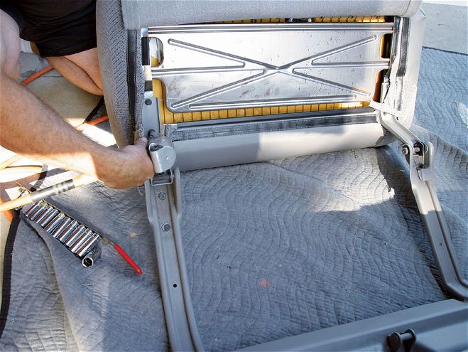 1997 Chevy Tahoe Auto Interior Restoration - Time-Worn Fabric