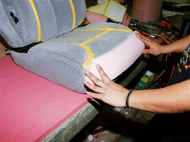 1997 Chevy Tahoe Auto Interior Restoration - Time-Worn Fabric
