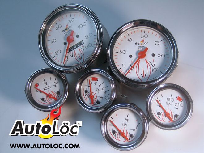 mini Market autoloc Hot Rod Gauges