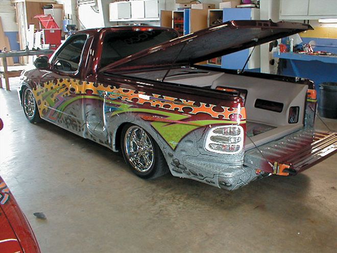 mobile Entertainment System custom F150