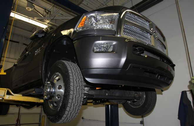 2015 Ram 3500 HO Aisin AS69RC On Lift