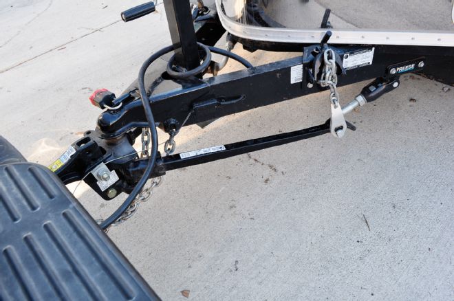 Weight Distributing Hitch Setup