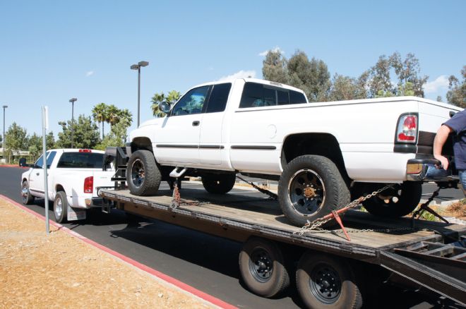 Ram Towing A Ram