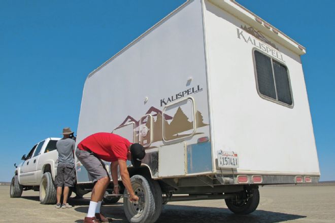 PPE 2006 GMC Sierra Record Breaking Trailer Rear View