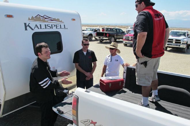 Pacific Performance Engineerings 2006 GMC Sierra Record Breaking Trailer Haul
