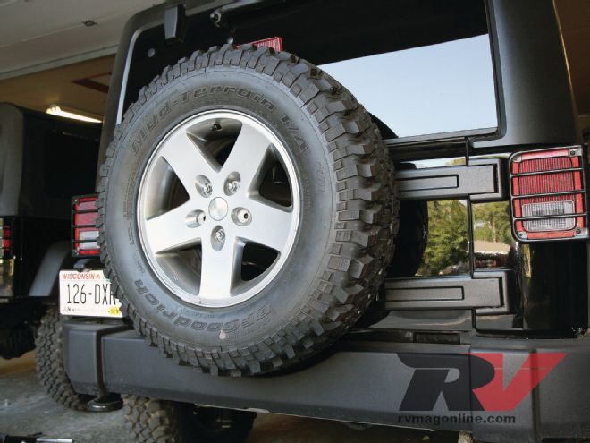 tweaking An Icon Upgrading Our Jeep Wrangler Unlimited original Rear Bumper Molded With Recess