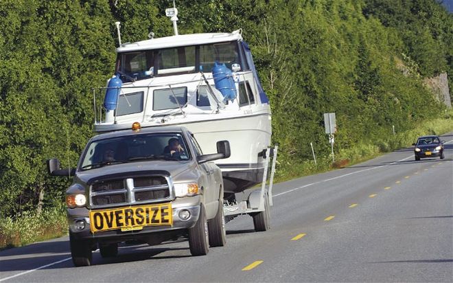 towing dodge Ram With A Boat