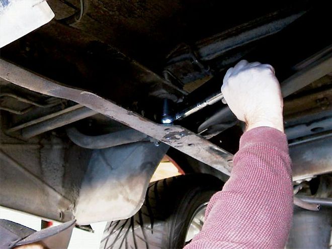 Fuel Tank And Receiver Hitch On A 1972 Chevy Suburban - Tank And A Hitch