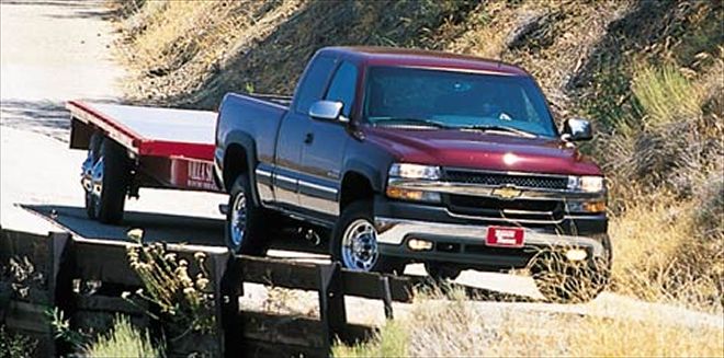 chevrolet Silverado Pickup rear Hood Left Side Towing